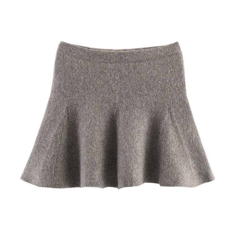 American Design Long Sleeve Top and Skirt Elegant Set Women's Sets