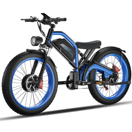 Factory Wholesale Price 1500w E-bike Factory Wholesale 23ah Battery 26x4.0 Inch Fat Tire Ebike Dual Motor Electric Bike