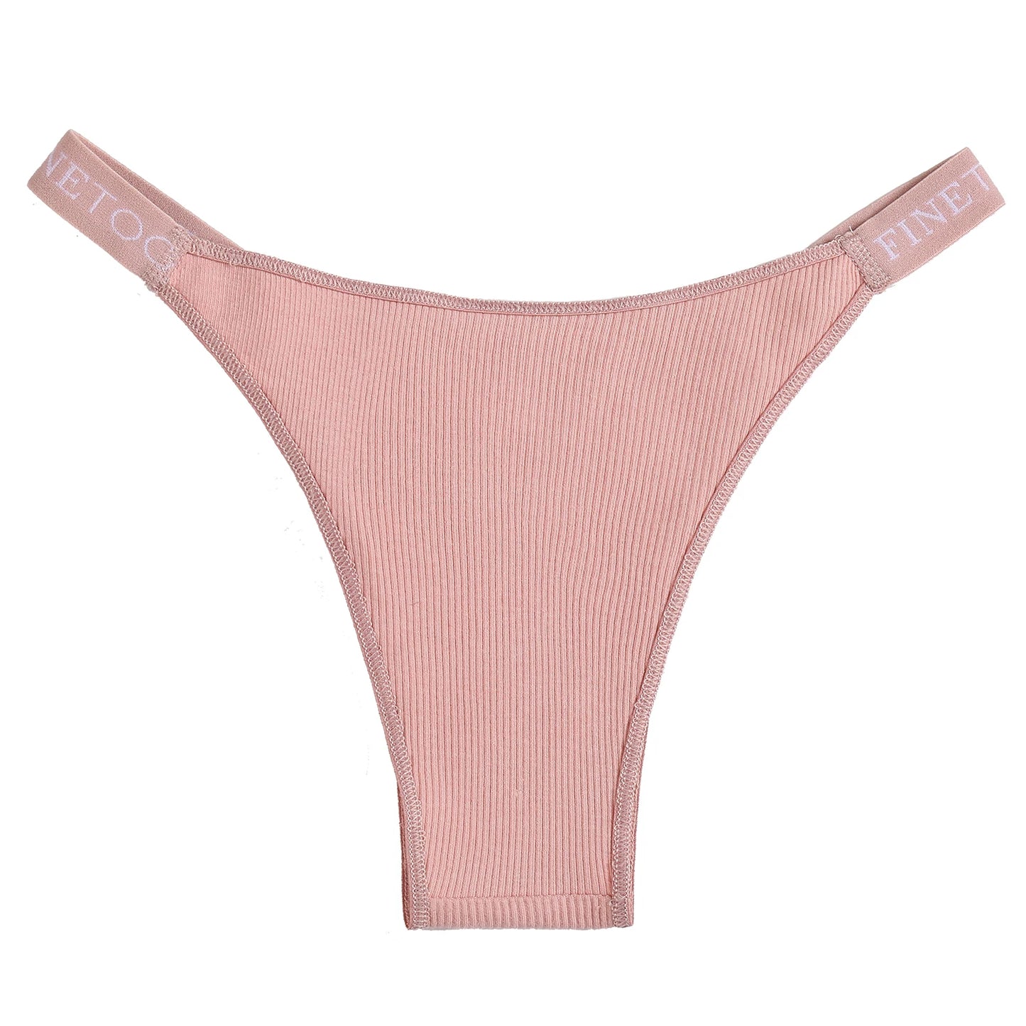 5PCS/Set Sexy Lingerie Women Cotton Panties Finetoo Letter