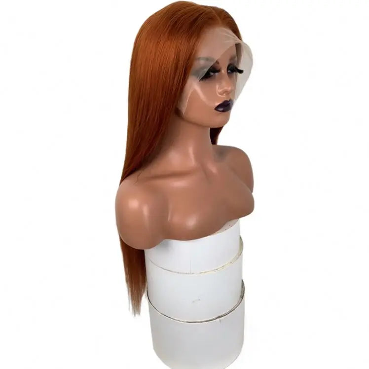 Hot Sale Wear Go Piano Colored Lace Frontal Human Hair  Wig Human Hair Ready to Wear Highlight swiss Lace Wig