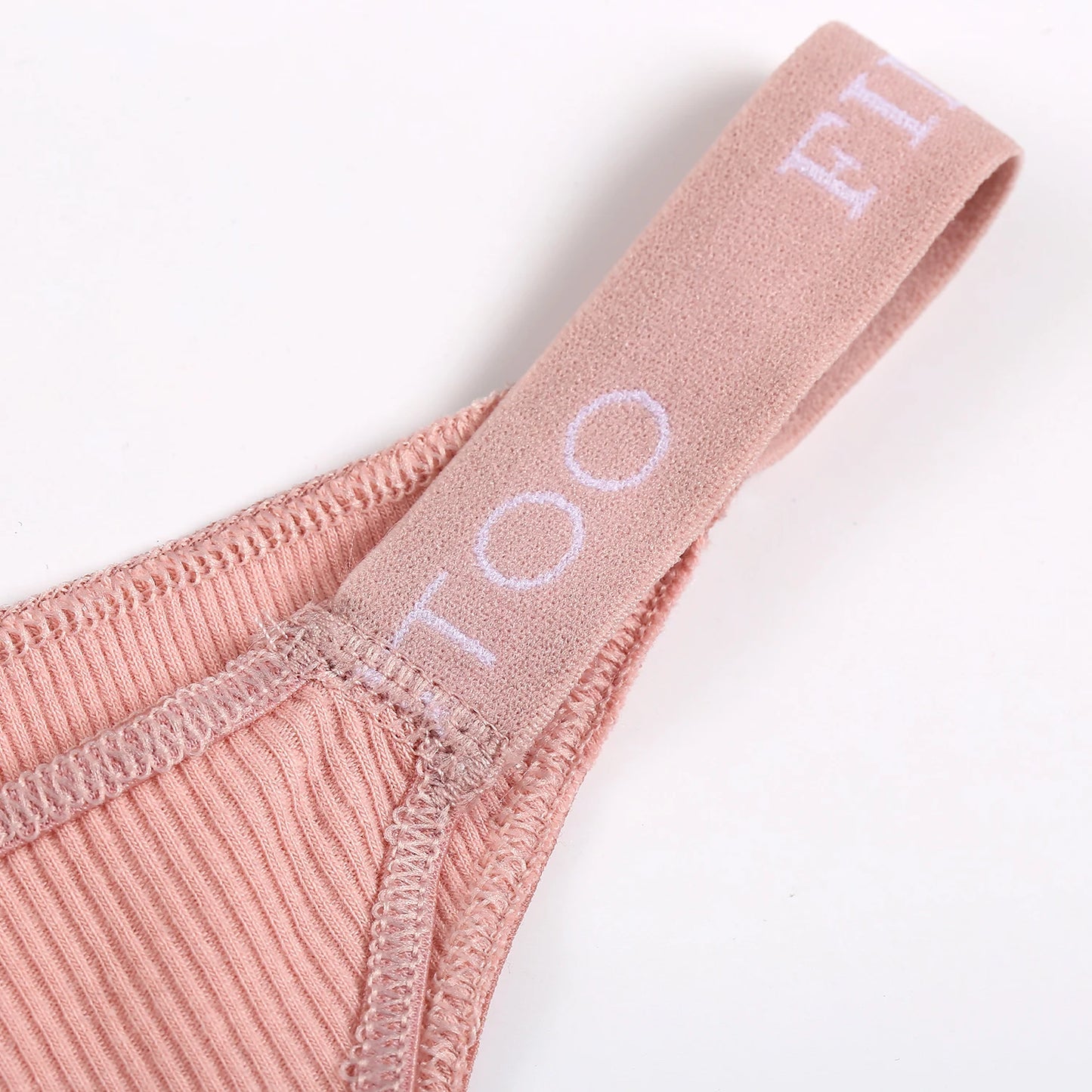 5PCS/Set Sexy Lingerie Women Cotton Panties Finetoo Letter