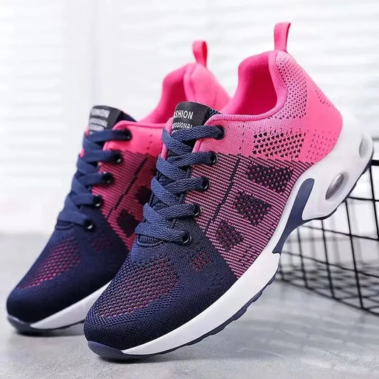 Lightweight Walking Style Shoes Women's Lace up Sneakers