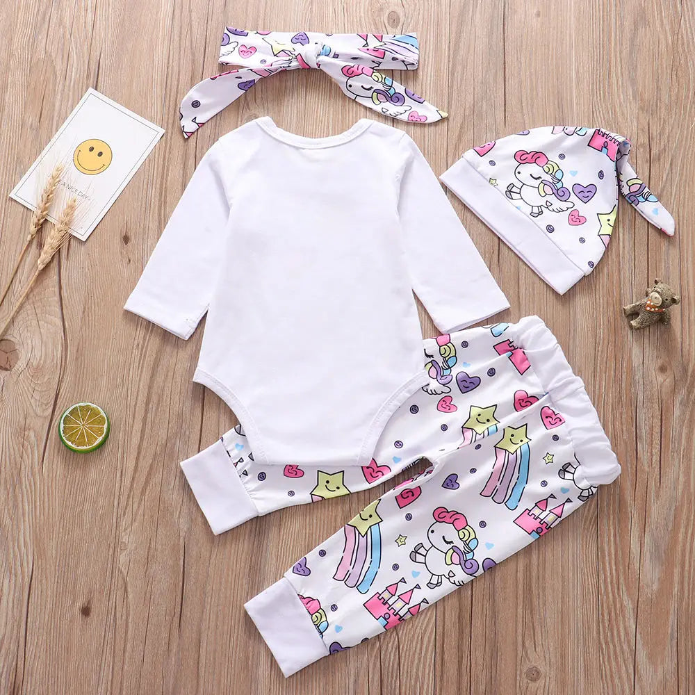 Newborn Baby Girl Clothes Sets Infant