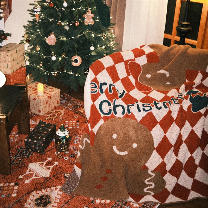 OEKO-TEX 2024 Factory New Christmas Wish Supper Soft Warm Joyous Breathable 100% Polyester Throw Blanket JBXY