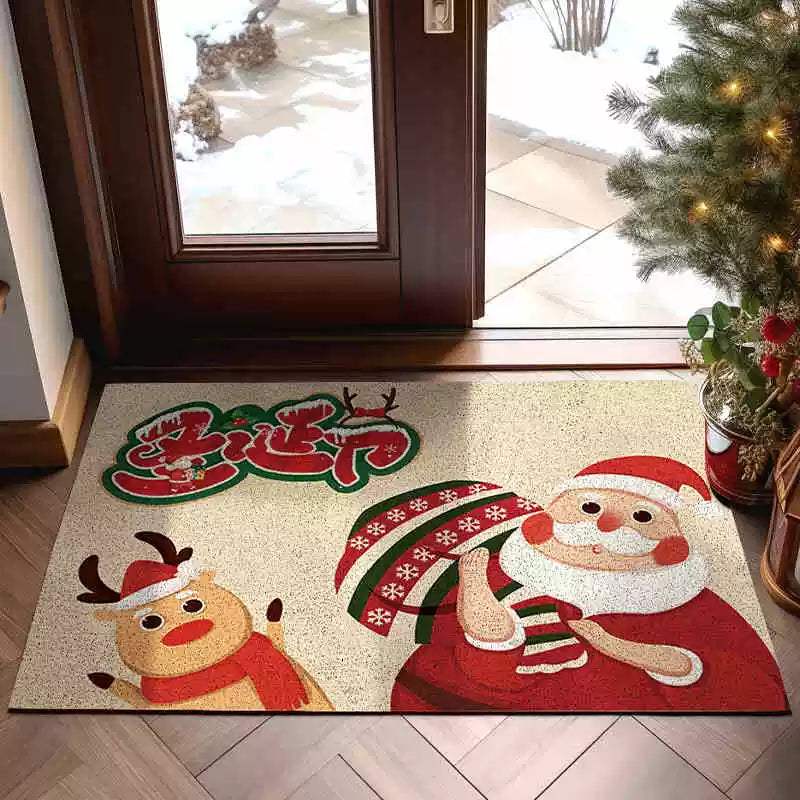Christmas Decorations  Carpet Mat