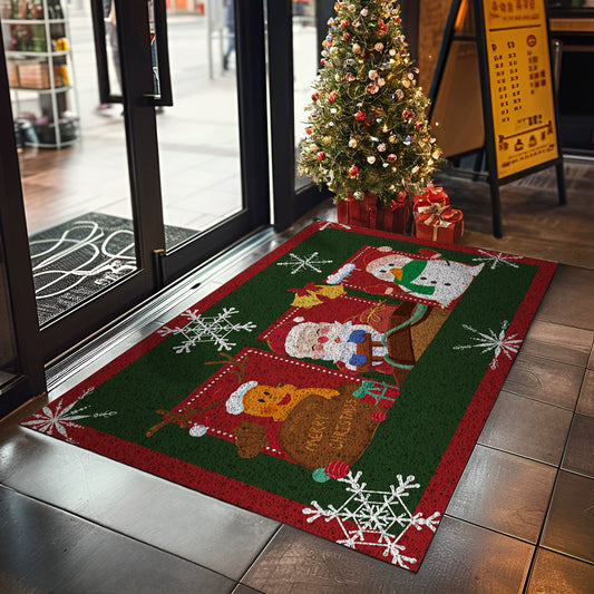 Christmas Decorations  Carpet Mat