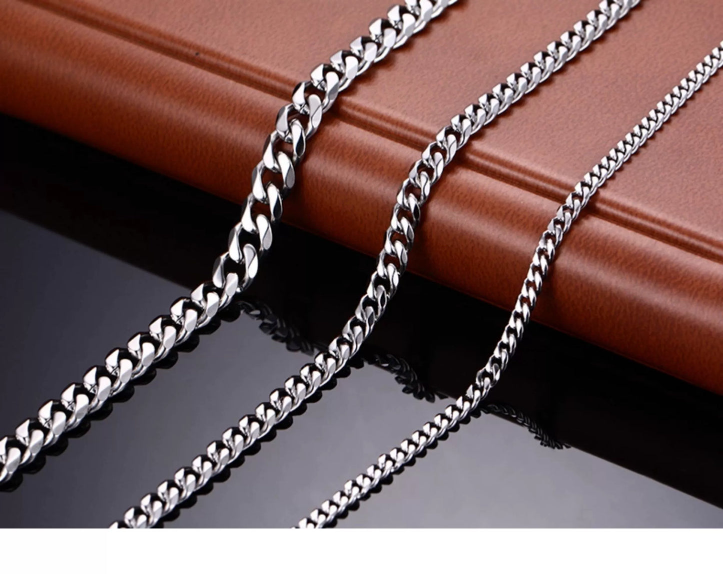 Tai Love You Hip Hop Cool Titanium Steel Pendant Thick Chain