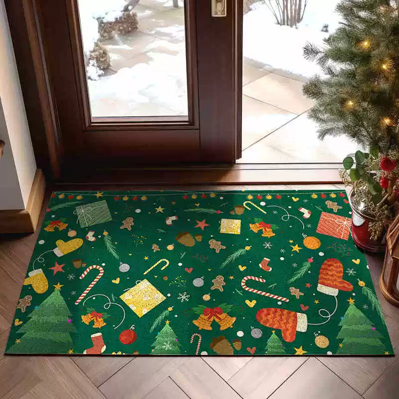 Christmas Decorations  Carpet Mat