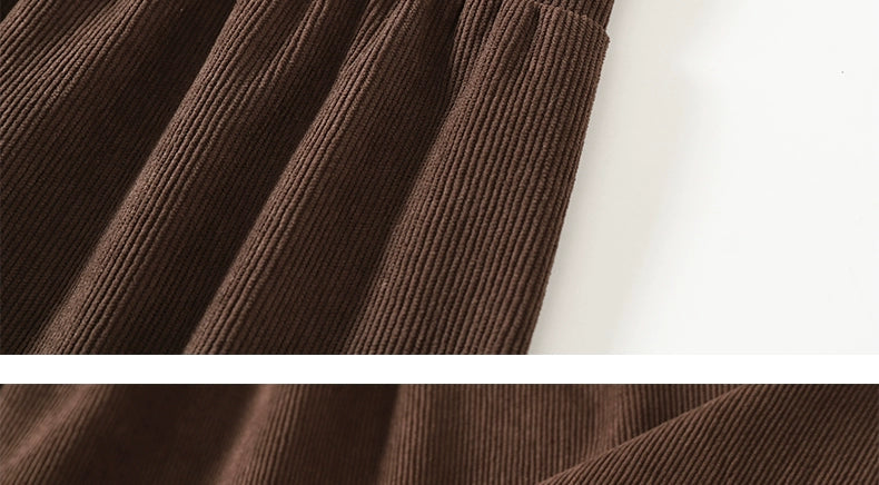 Aigetam Ruffled Cake Skirt for Women, New Autumn and Winter Elastic Waist Design, Mid-Length Long Skirt for Women