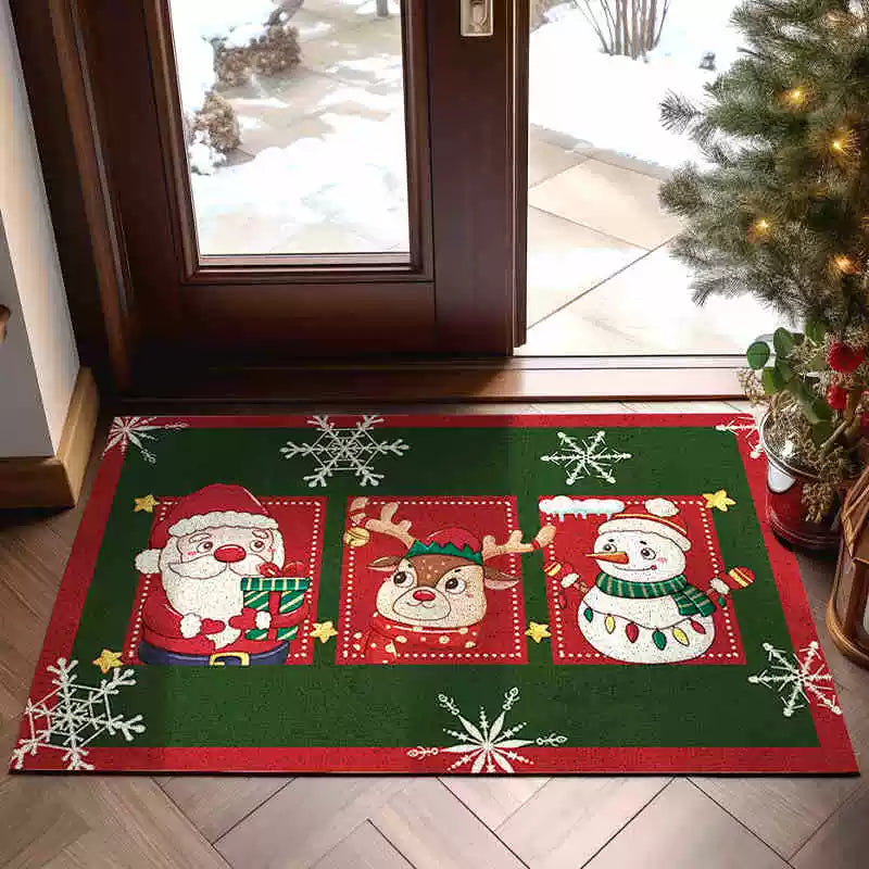 Christmas Decorations  Carpet Mat