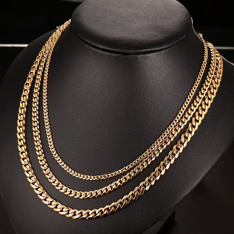 Tai Love You Hip Hop Cool Titanium Steel Pendant Thick Chain