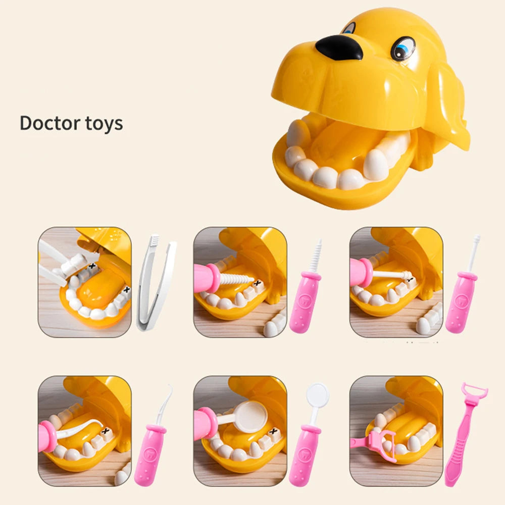 Children Doctor Play Set Simulation Nurse Toy Doctor Accessories for Kids Home Play