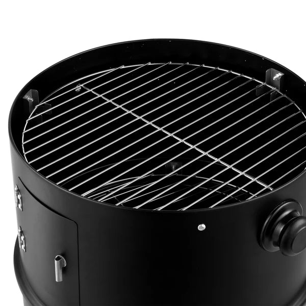 80*41*48cm Iron Spray Smoker Carbon Grill Black