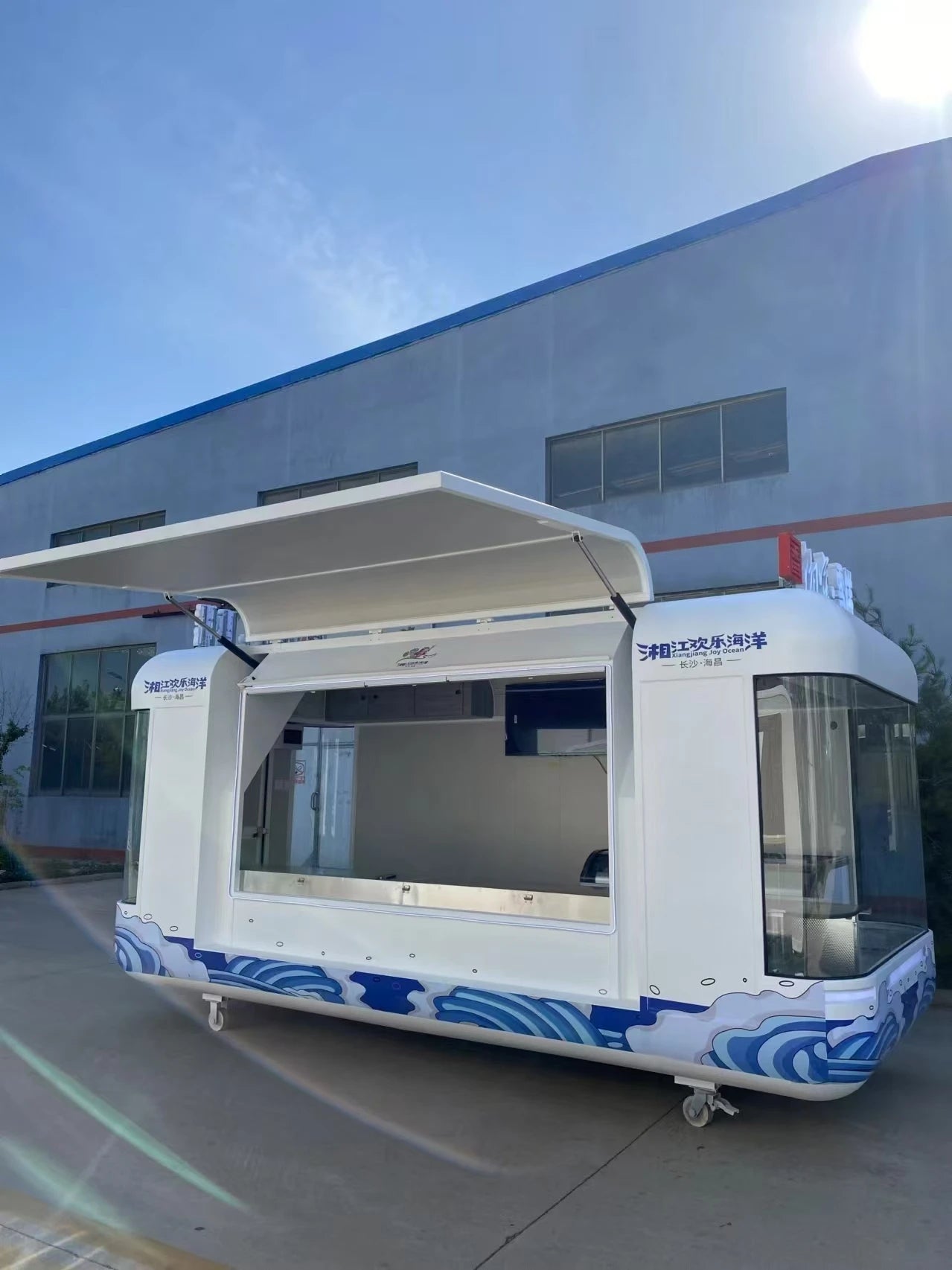 Fully Equipped Fast Food Truck for Sale Mobile BBQ Ice Cream Coffee Cart for Snacks Candy Chips food trailer truck for sale