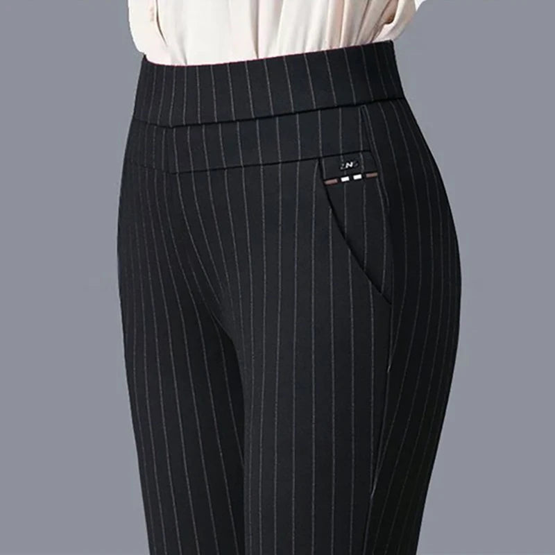Thin & Thick Warm Winter Pencil Pants Womens Snow Plush Strench Lady