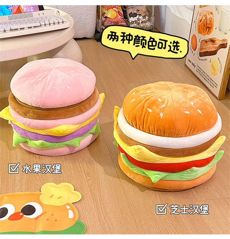 nordic Interior Hallway Living room hamburger Storage makeup stool luxury Footrest makeup low Shoe changing stool furniture