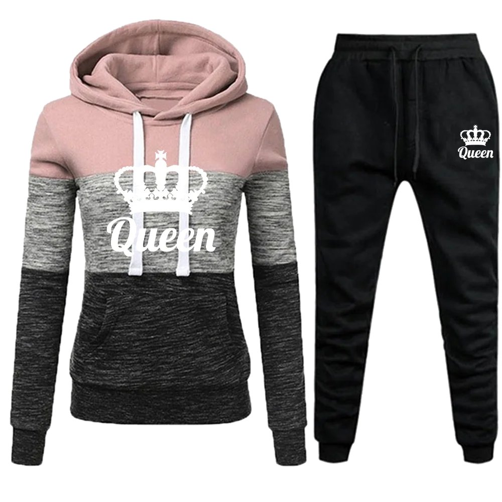 Women Queen Print Clothing Women's Sweatshirt Hoodies