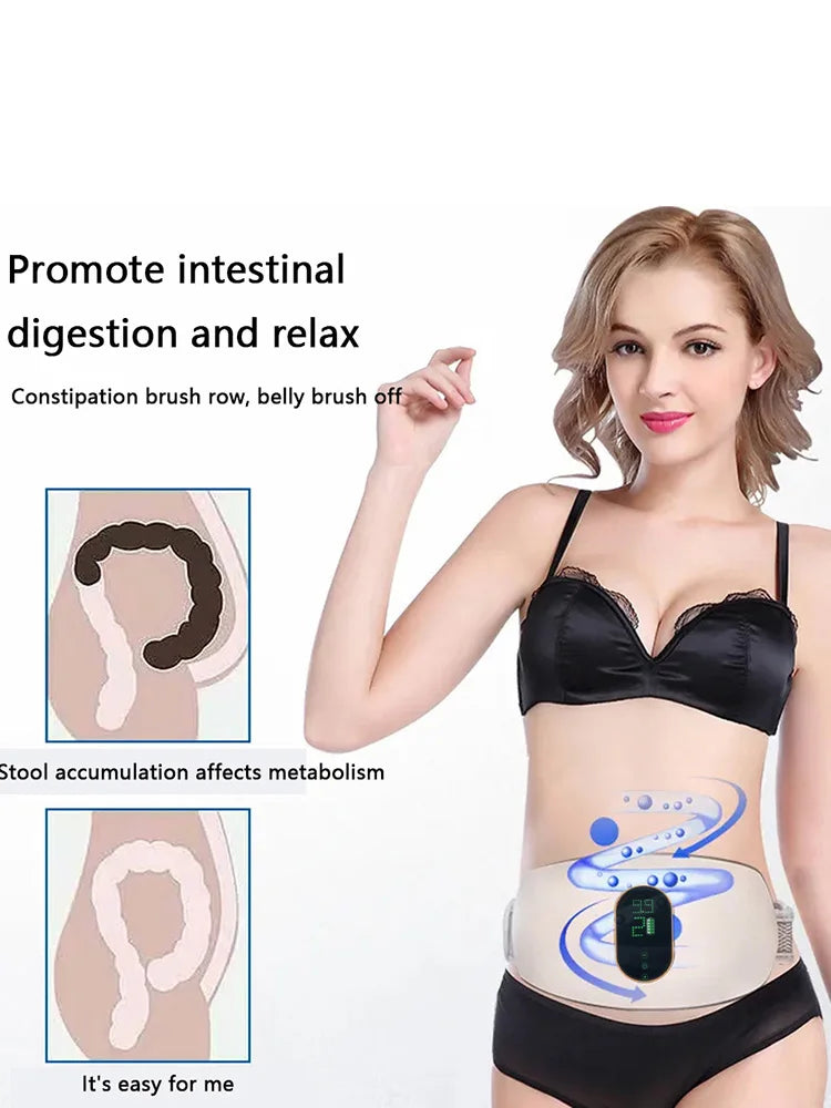 Electric Slimming Machine Weight Loss Belly Body Thin Waist Belt Fat Burning