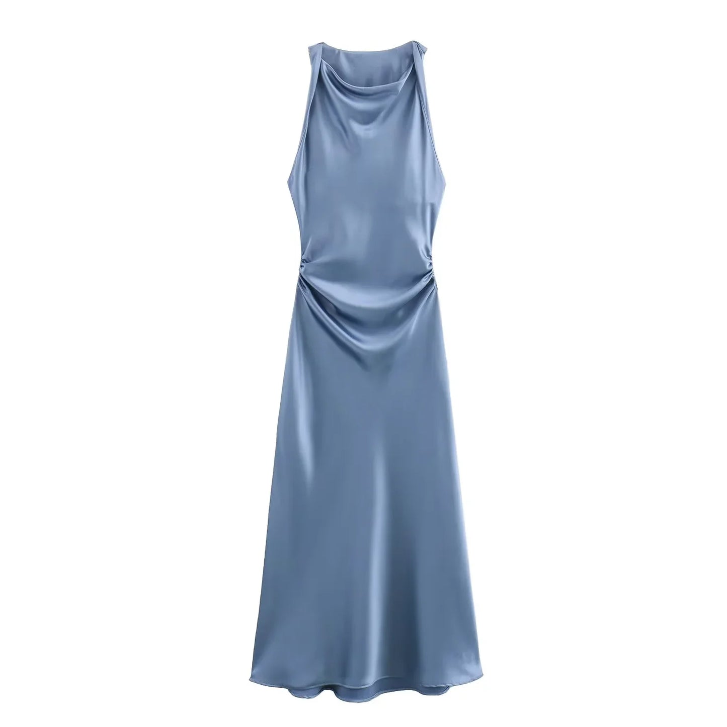 Satin Long Dresses for Women