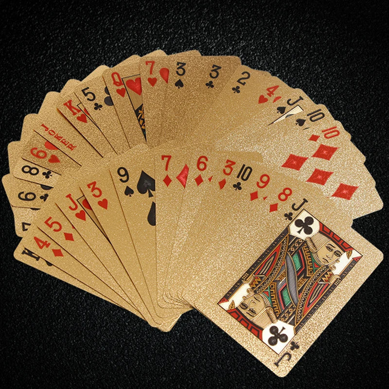 Black Gold Playing Card