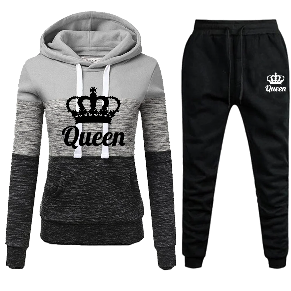 Women Queen Print Clothing Women's Sweatshirt Hoodies