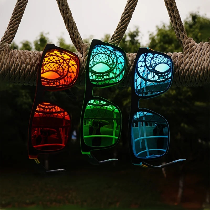 Fashion Vintage Square Polarized Sunglasses Men Women