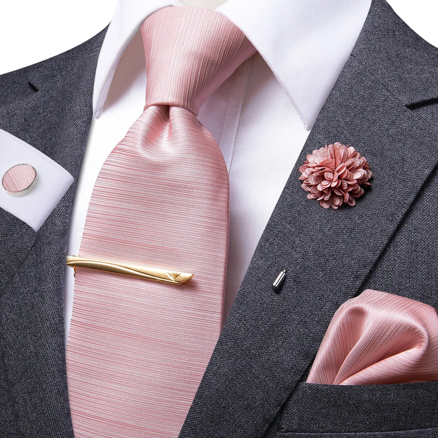 Hi-Tie Yellow Brown Paisley Tie