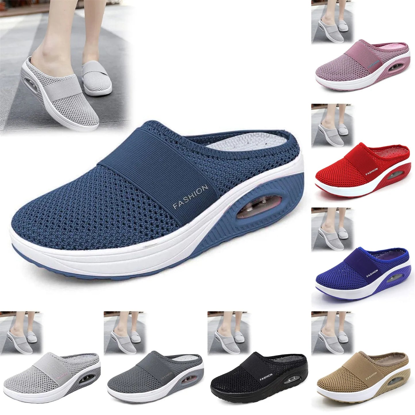 Women Wedge Slippers