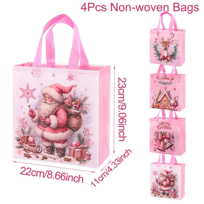 4pcs Christmas Gift Bags