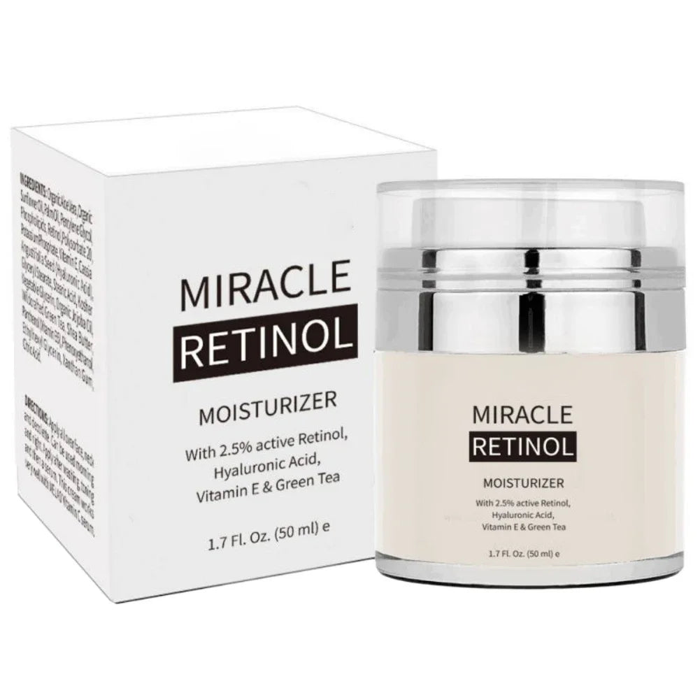 Retinol 2.5% Moisturizer Cream For Anti Aging And Reduces Wrinkles Fine Lines