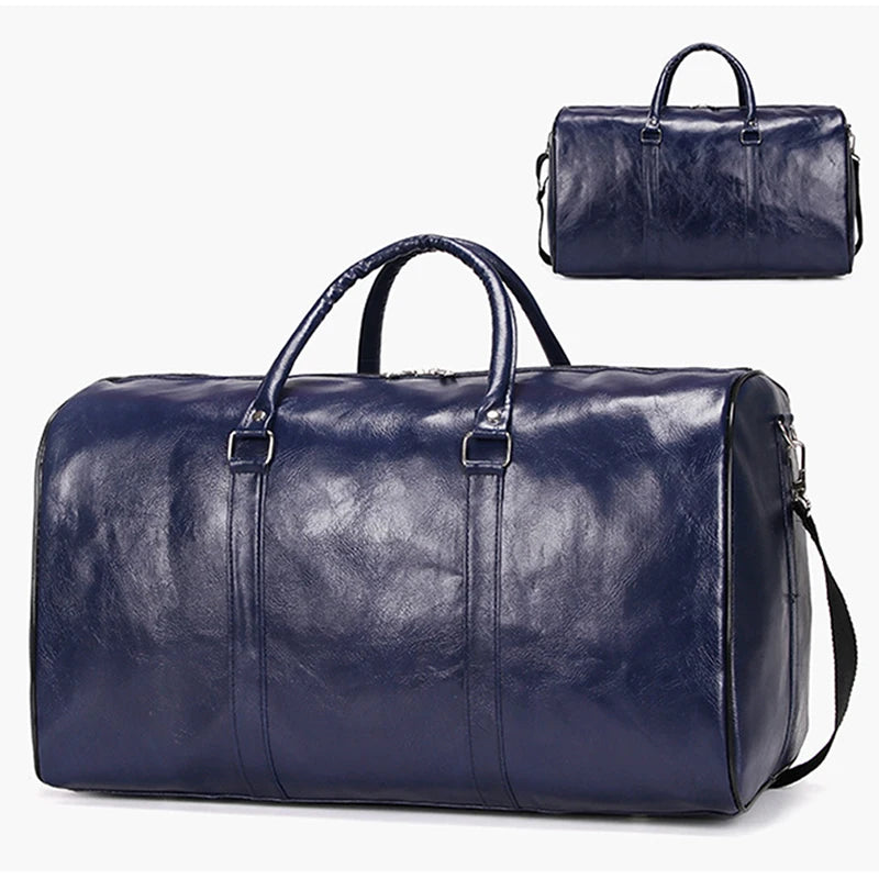 Leather Travel Bag Large Duffle