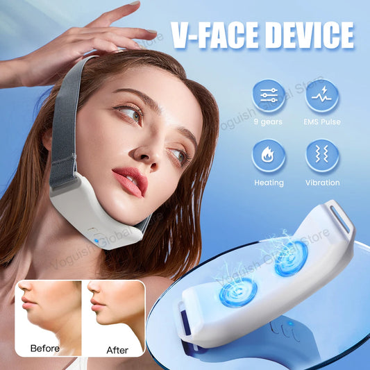 Vibration Chin-Up V Face Massager