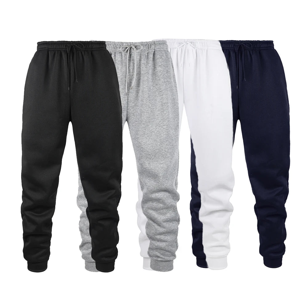 Mens Jogging Sports Pants Autumn Winter Sweatpants