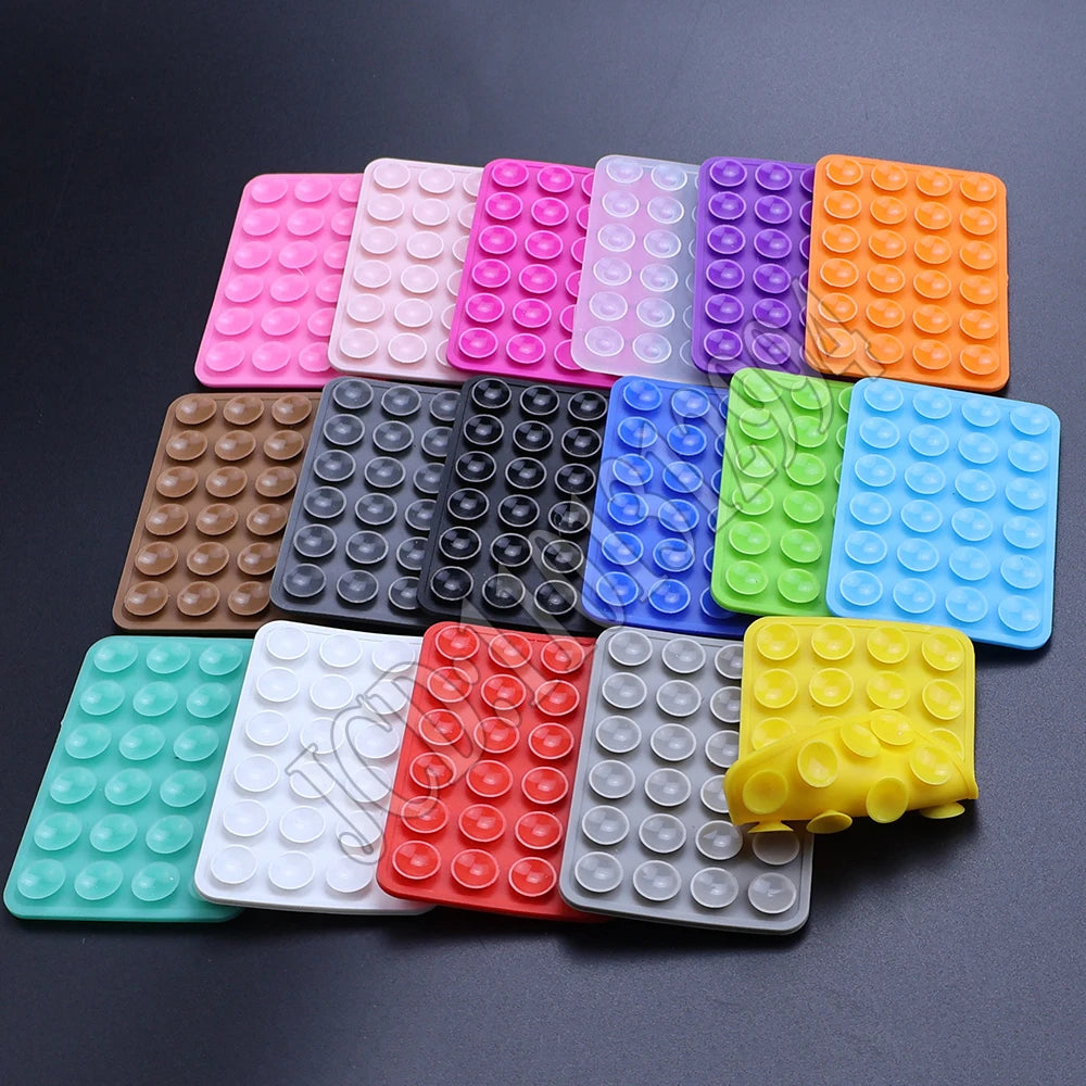 2pcs Mobile Phone Silicone Suction Cup Suitable For Leather Case Tablet Computer Mobile Phone Suction Cup