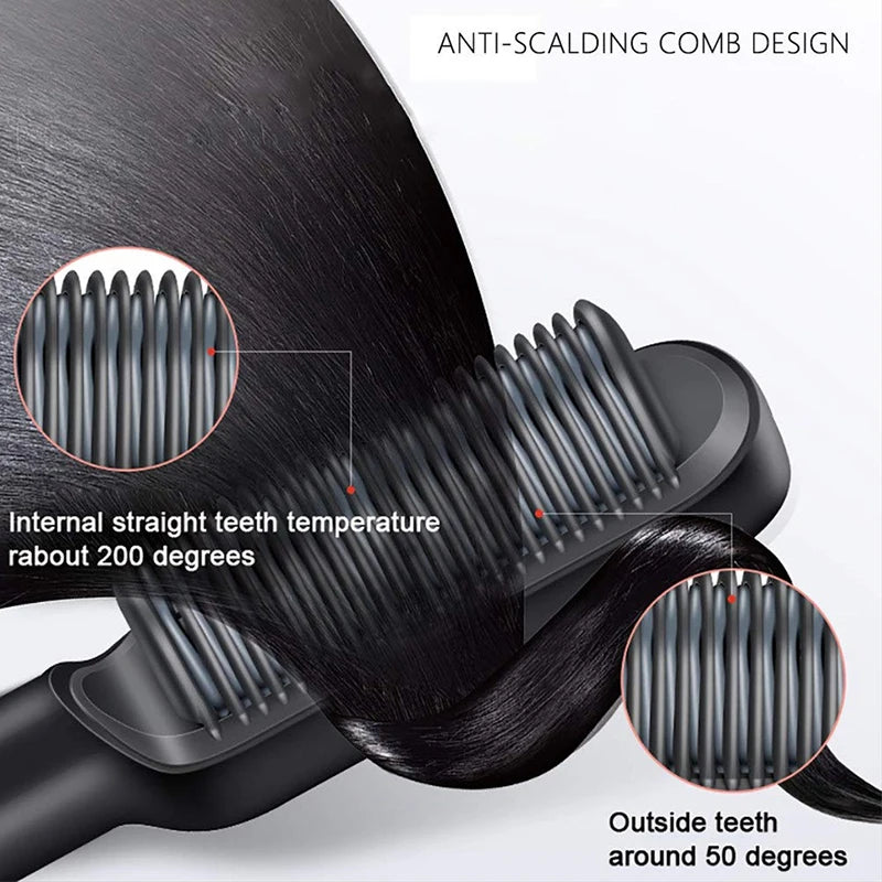 Hair Straightening and Curling Styling tool