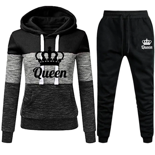 Women Queen Print Clothing Women's Sweatshirt Hoodies