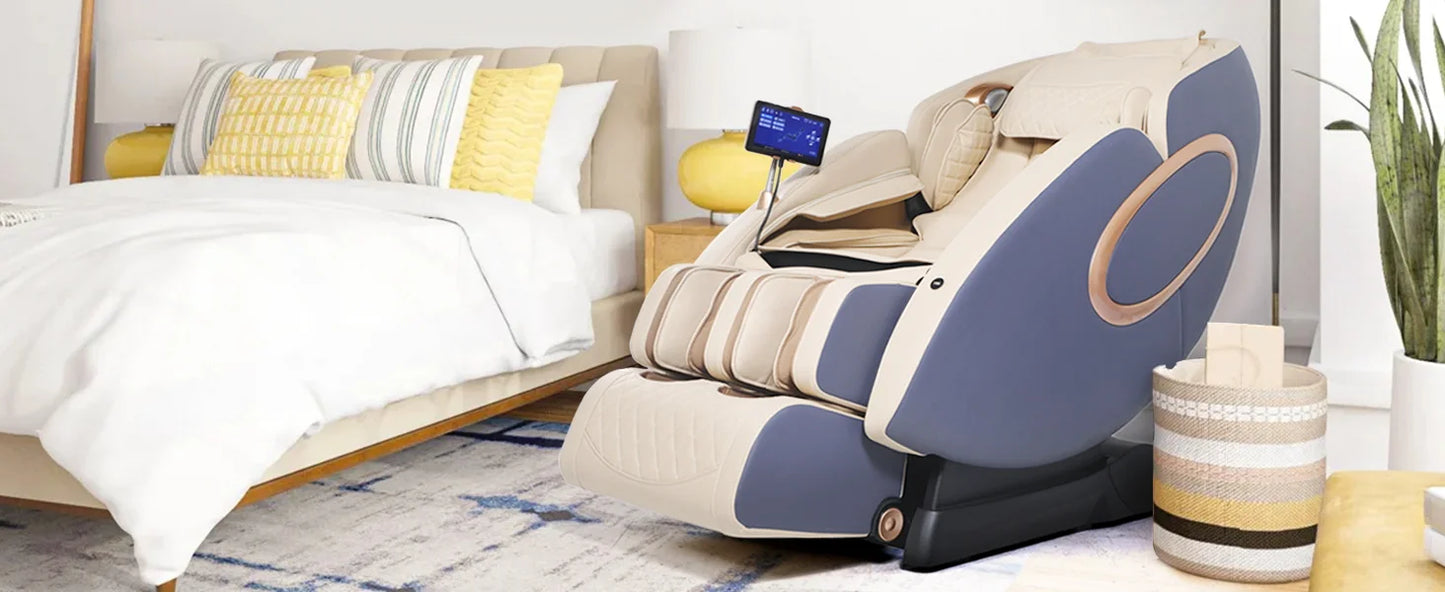 APP Control 4D Massage Chairs SL-Track Full Body Shiatsu Recliner