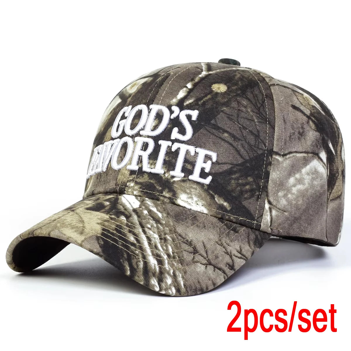 Unisex GOD'S FAVORITE Letter Embroidery Baseball Caps Outdoor Adjustable Spring and Autumn Casual Sunscreen Hat