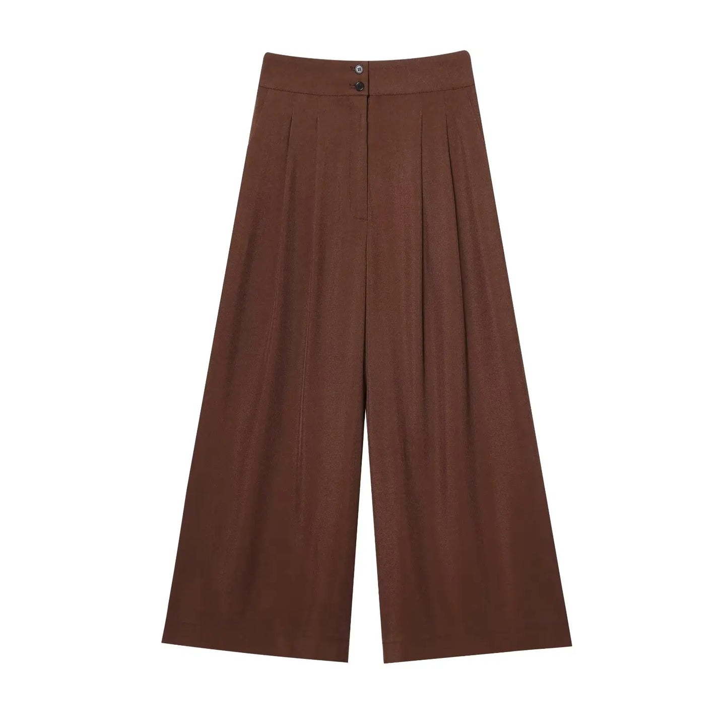 TFMLN Fashion Women's Trouser Suits Sleeveless V-Neck Top With Belt Straight Pants Sets.