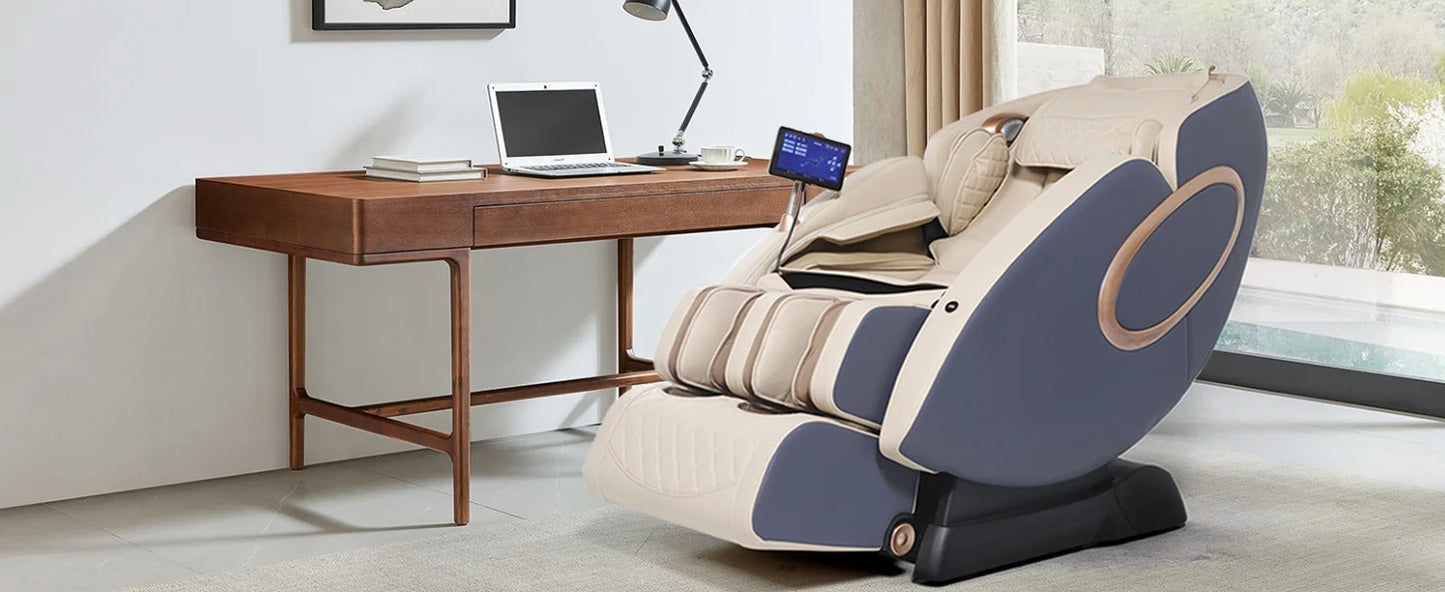 APP Control 4D Massage Chairs SL-Track Full Body Shiatsu Recliner