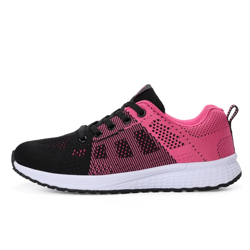 Women's Sneakers Lace Up Fashion Tennis