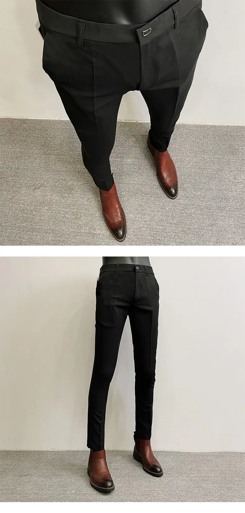 Men Suit Pants Formal Trousers