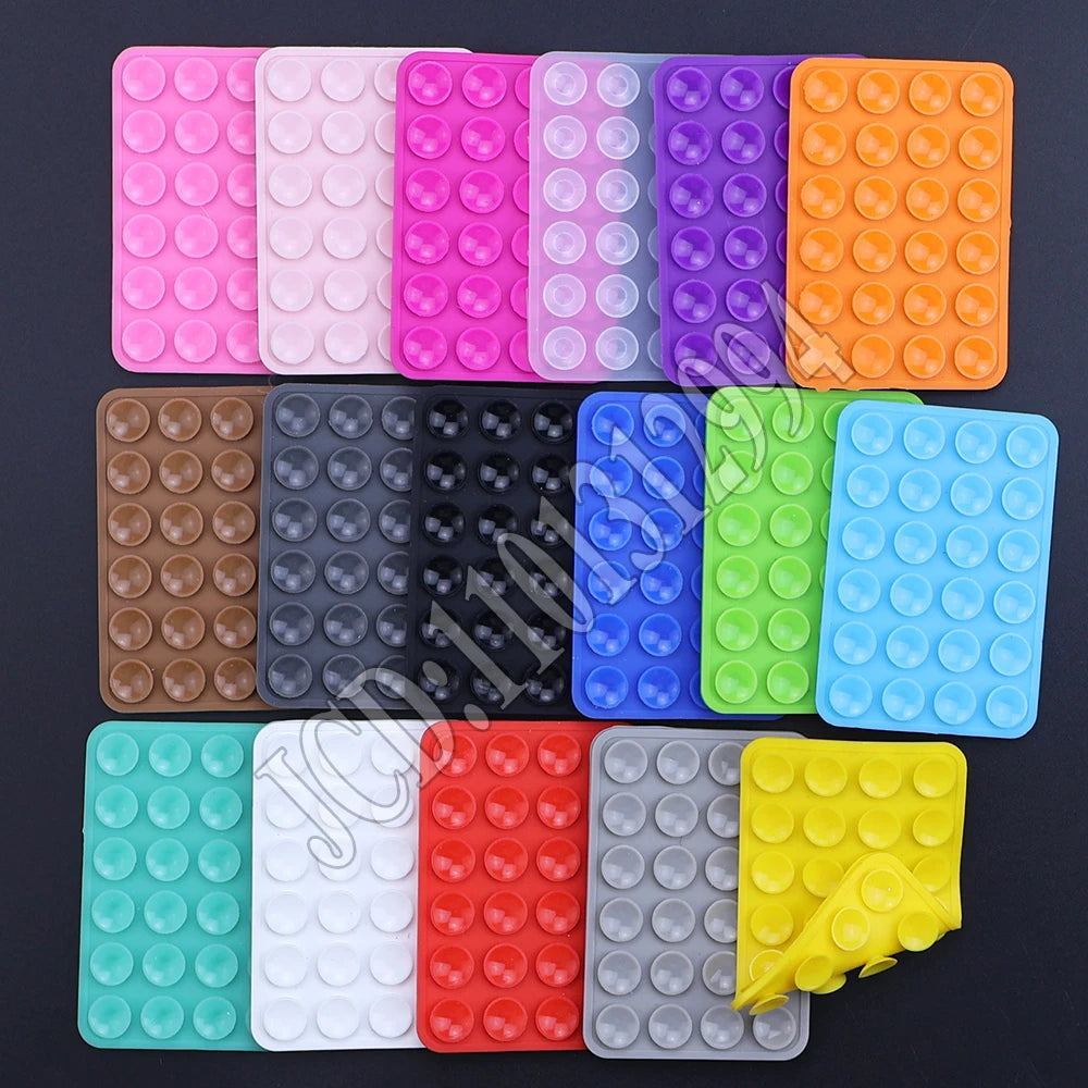 2pcs Mobile Phone Silicone Suction Cup Suitable For Leather Case Tablet Computer Mobile Phone Suction Cup