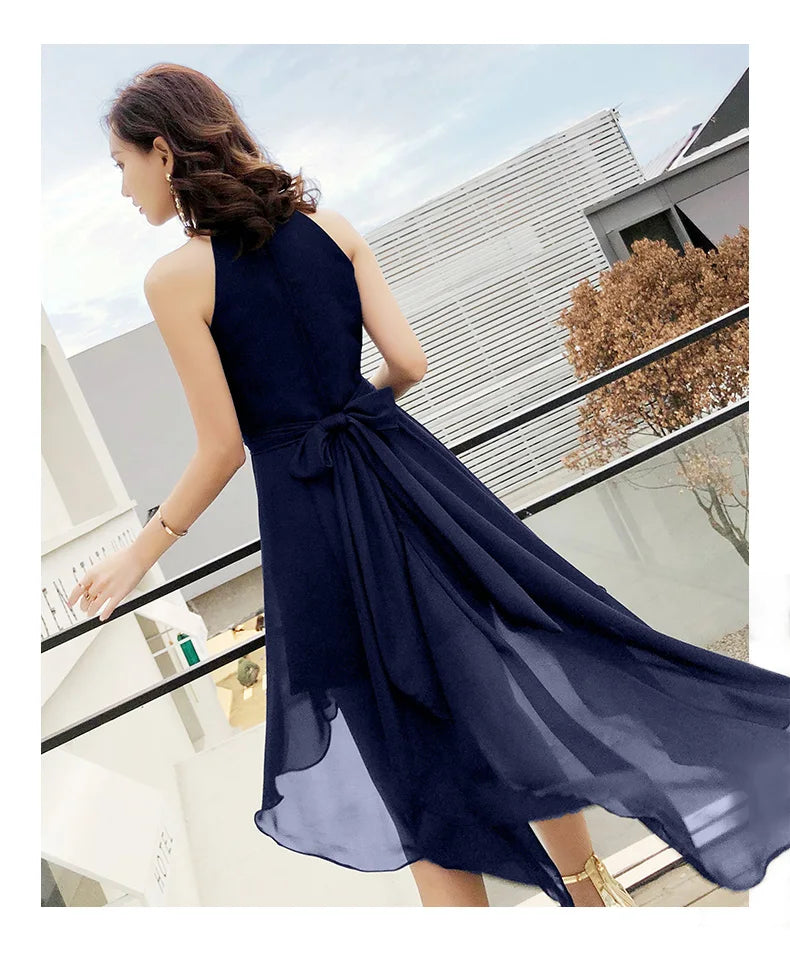 Ele ort Neline Evening Dr Women's New 2026 Faionable Fairy T Sle High End Polyester ort Dr for Par