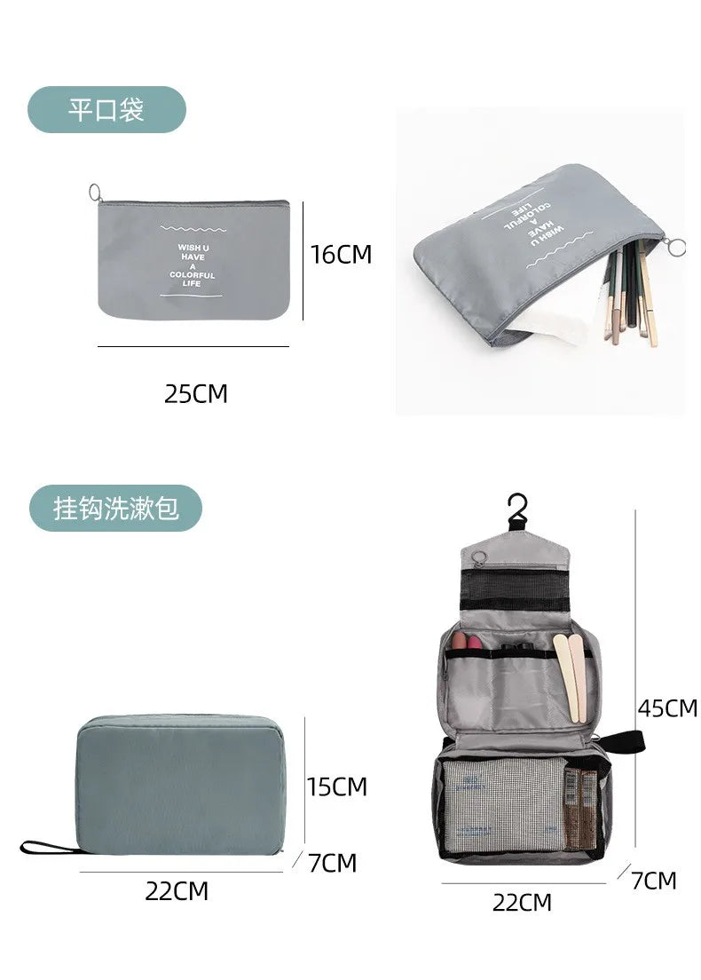 7/8/9/10 Pcs Set Travel Organizer Storage Bags