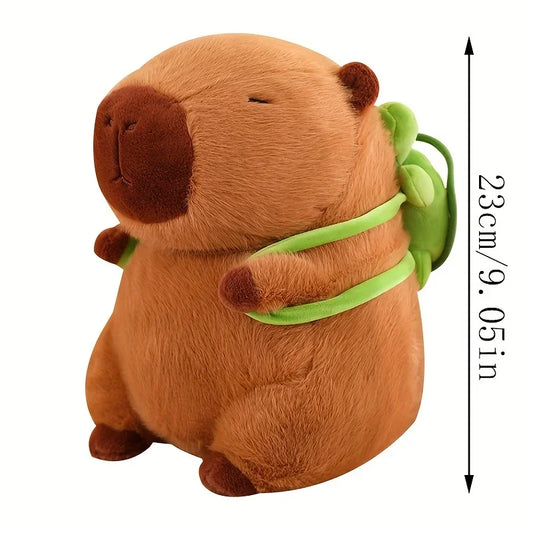 23cm Capybara Plush Simulation Capibara Anime Fluffty Toy Cute Doll Stuffed Animals Soft