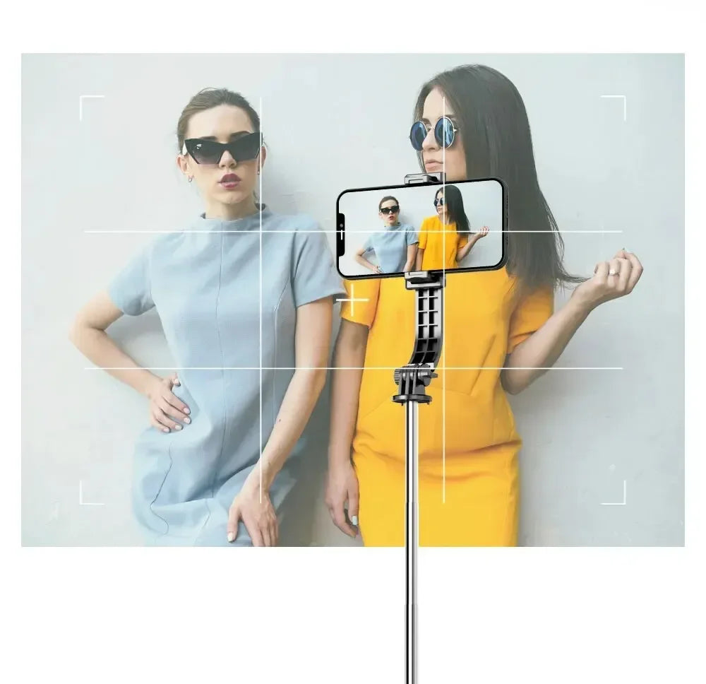 Wireless Selfie Stick for Smartphone, 44 Inch Tripod with Bluetooth Remote,