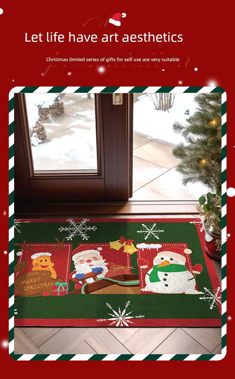 Christmas Decorations  Carpet Mat