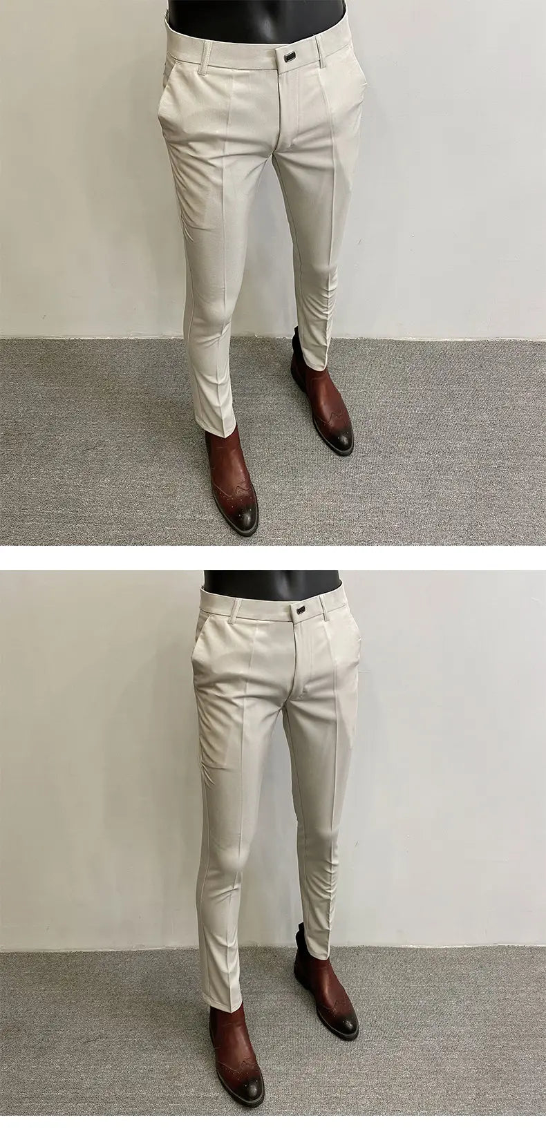 Men Suit Pants Formal Trousers