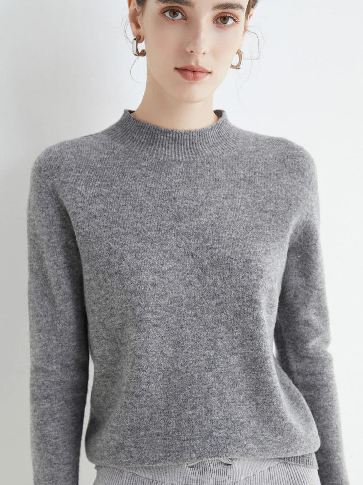 Women Casual Knitwear Female Clothing Basic Soft Tops